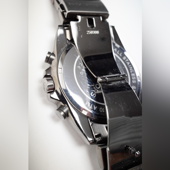 Michael Kors MK8340 Lansing Grey Dial Ion Plated Chronograph Men's - Picture 11 of 15